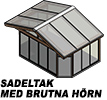 Sadeltak med brutna hörn
